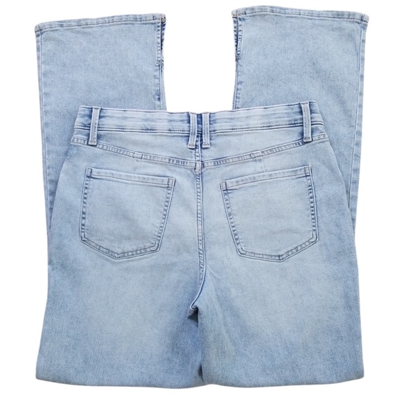 Maurices Everflex Light Wash High Rise Slim Boot Jeans Size 14‎ NWOT - Picture 6 of 10